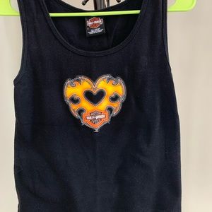 Harley Davidson Heart Tank - Hot Heart!